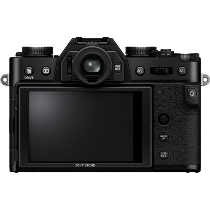 Fujifilm - X-T30 III Mirrorless Camera Body Only - Black