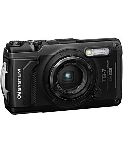 OM System - TG-7 Digital Camera - Black