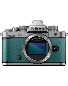 Nikon - Z f Mirrorless Camera Body - Silver Teal Blue