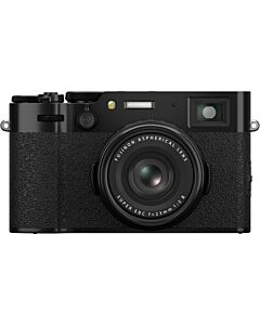 Fujifilm - X100VI Digital Point and Shoot Camera - Black