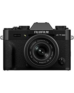 Fujifilm - X-T30 III Mirrorless Camera with 13-33mm f/3.5-6.3 Lens - Black