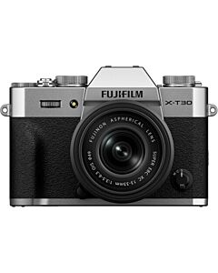 Fujifilm - X-T30 III Mirrorless Camera with 13-33mm f/3.5-6.3 Lens - Silver