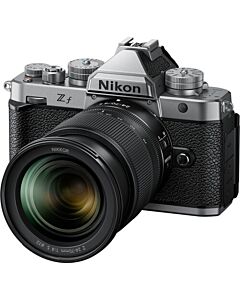 Nikon - Z f FX-format Mirrorless Camera Body with NIKKOR Z 24-70mm f/4 S - Silver
