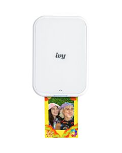 Canon - IVY 2 Mini Photo Printer - Pure White