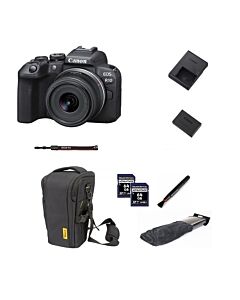 Canon - EOS R10 Mirrorless Camera with 18-45mm Lens (Includes Accessories at No Charge!)