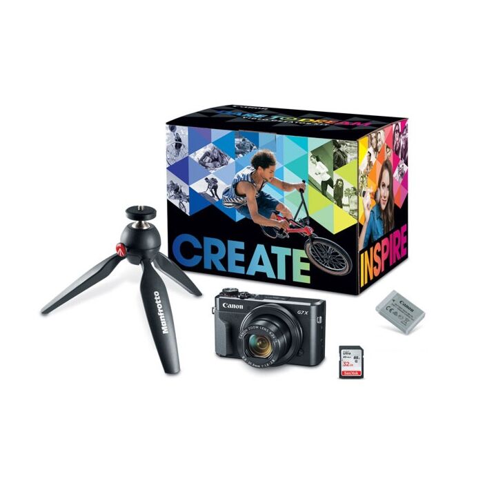 Canon - PowerShot G7 X Mark II Video Creator Kit | Woodland Hills
