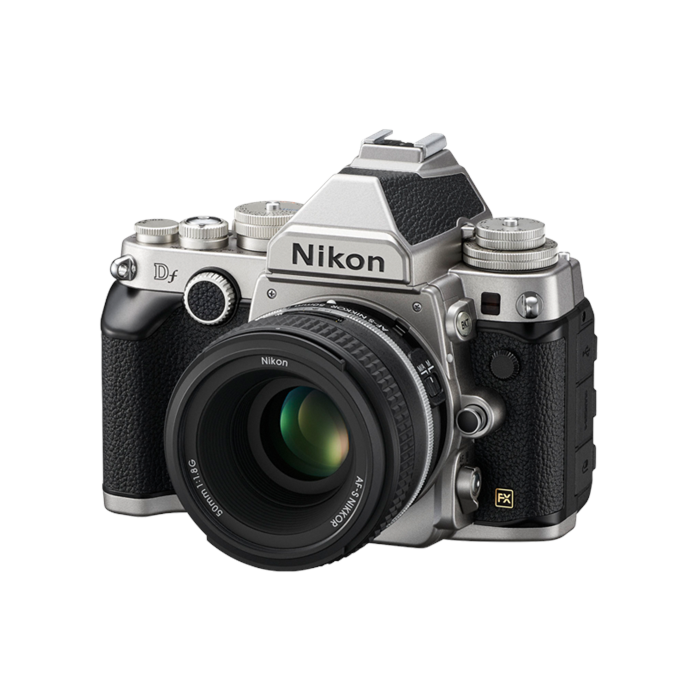Nikon - Df FX-Format Digital SLR Camera w/ AF-S NIKKOR 50mm f/1.8G Special  Edition Lens / 16.2MP (Silver) | Woodland Hills Camera