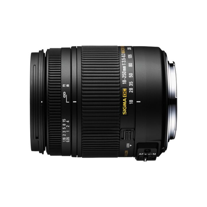 Sigma - 18-250mm f/3.5-6.3 DC Macro OS HSM Lens for Nikon DSLR