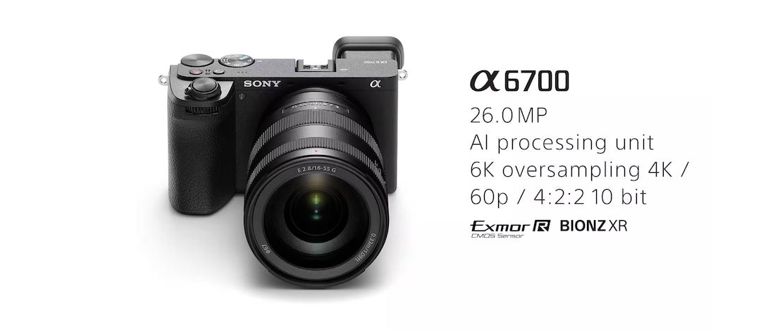 Sony - a6700 Mirrorless Camera - Body Only with Free Case